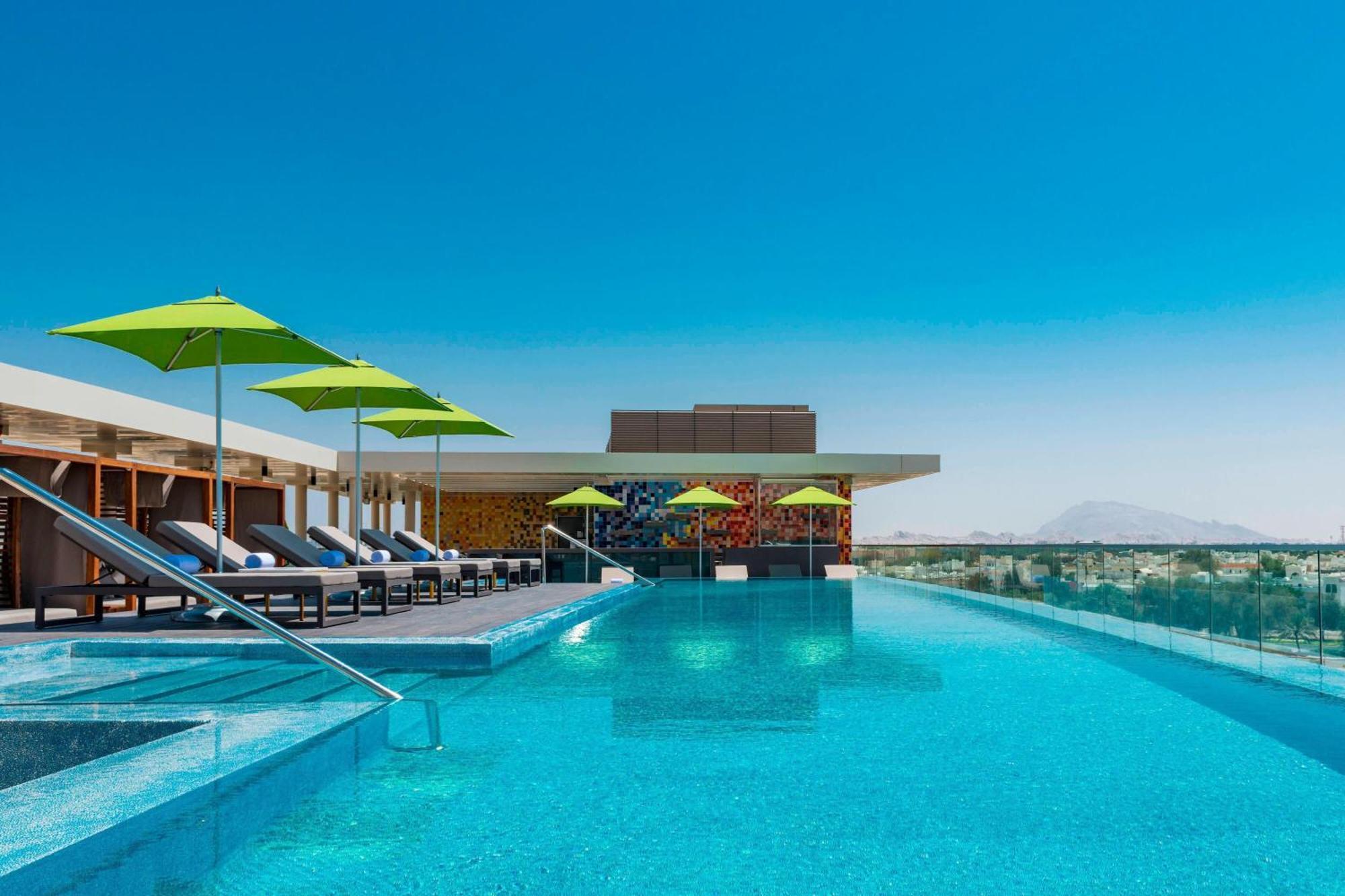 Aloft Al Ain Hotel Exterior foto